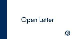 Open Letter, with small Southsiders logo